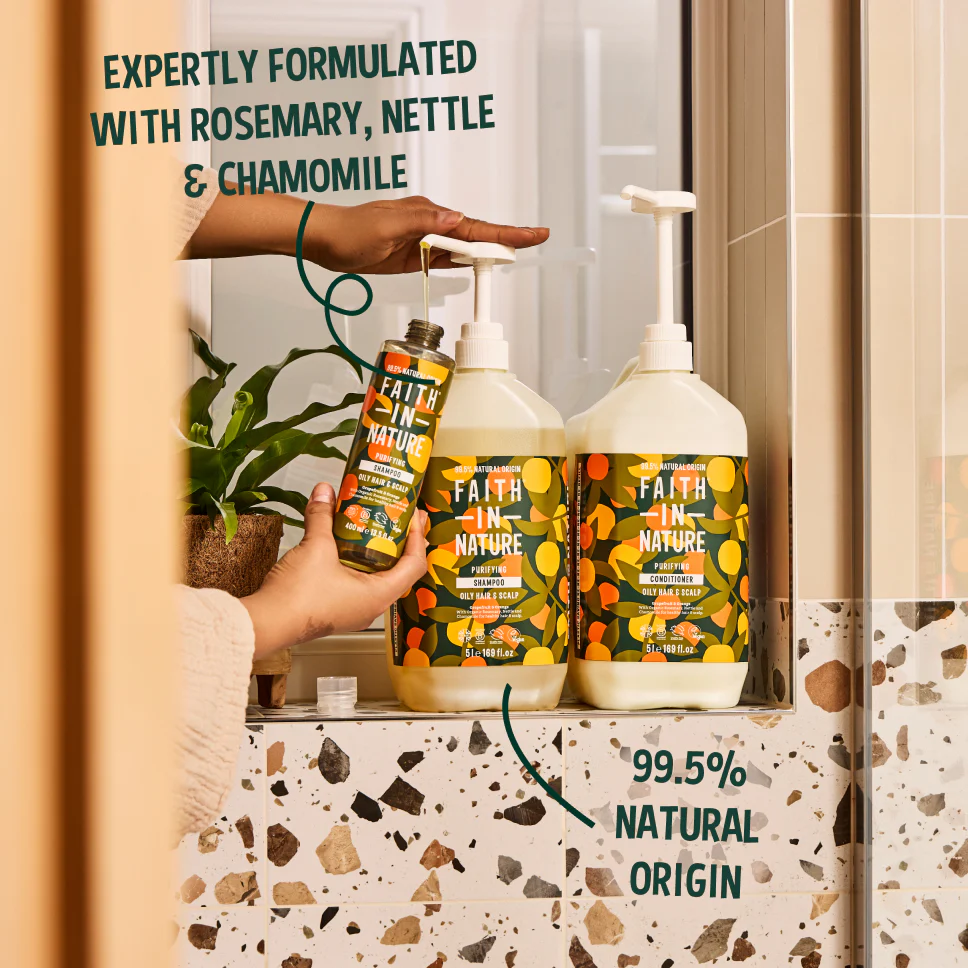 Grapefruit & Orange Shampoo & Conditioner Set - 5L - Image 2