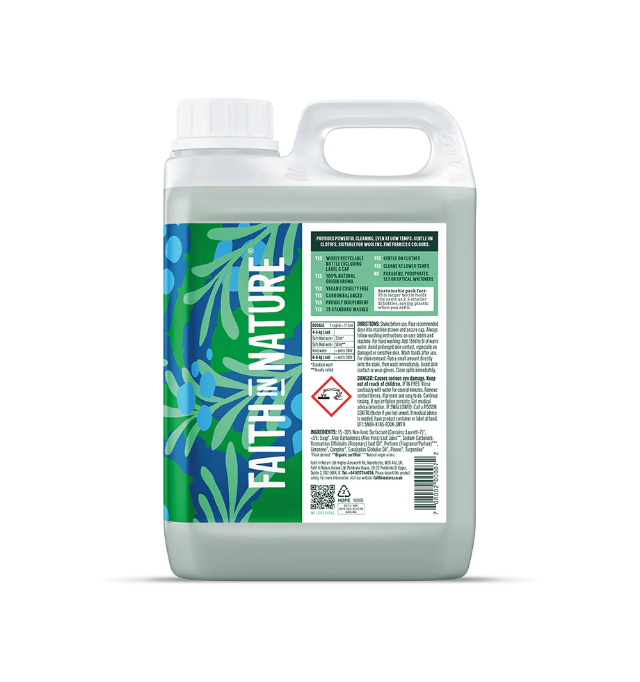 Aloe Vera & Rosemary Laundry Liquid - 2.5L