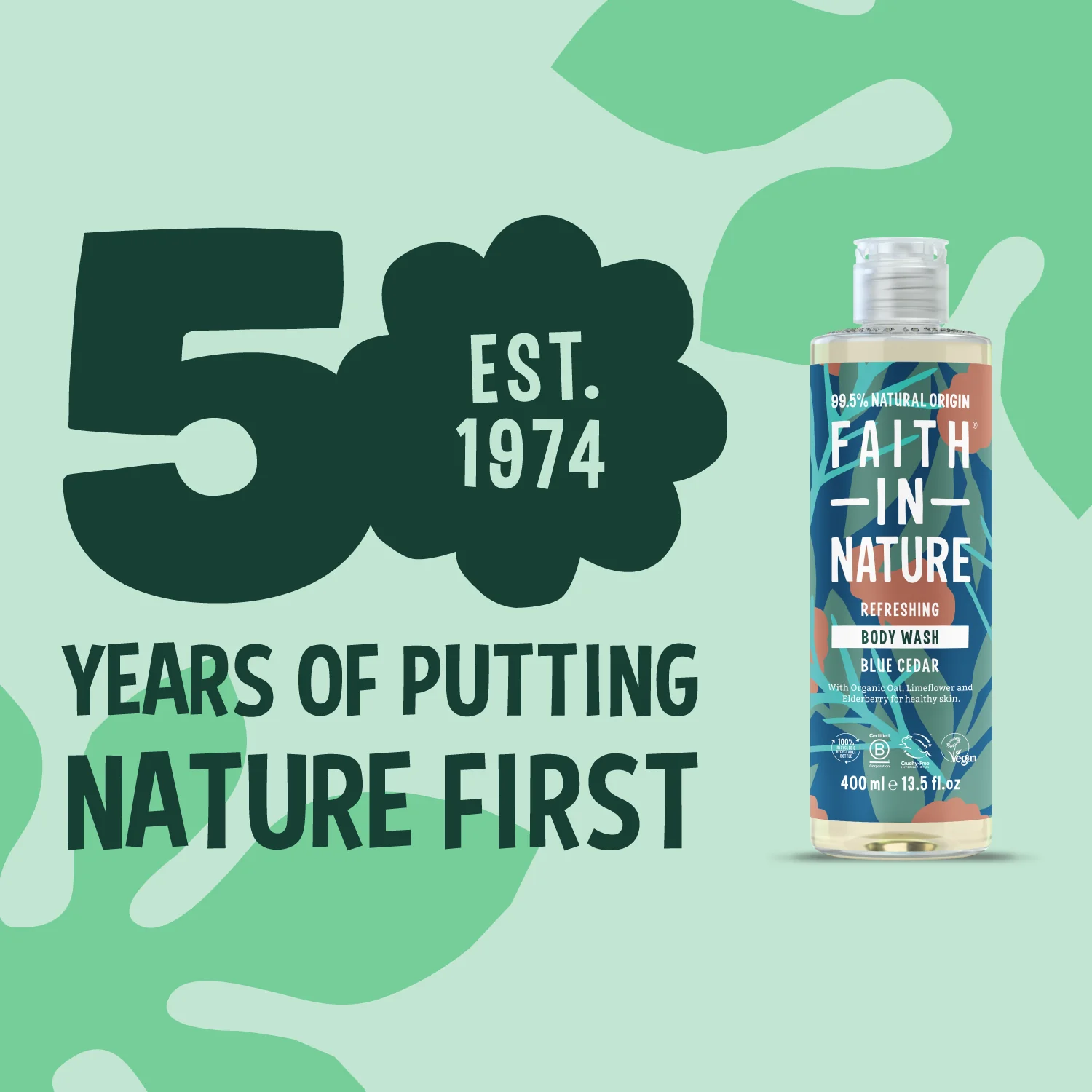 Blue Cedar Body Wash - 400ml - Image 7