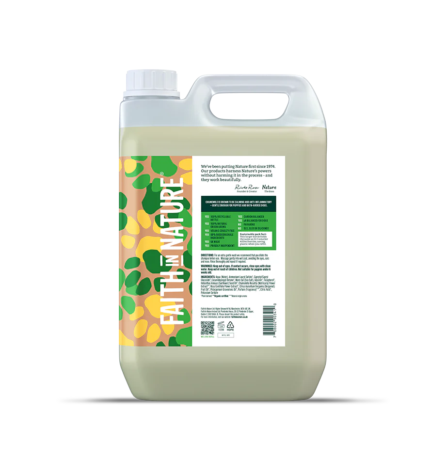 Chamomile Dog & Puppy Shampoo - 5L