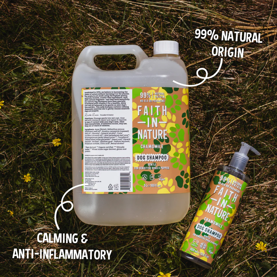 Chamomile Dog & Puppy Shampoo - 5L - Image 2