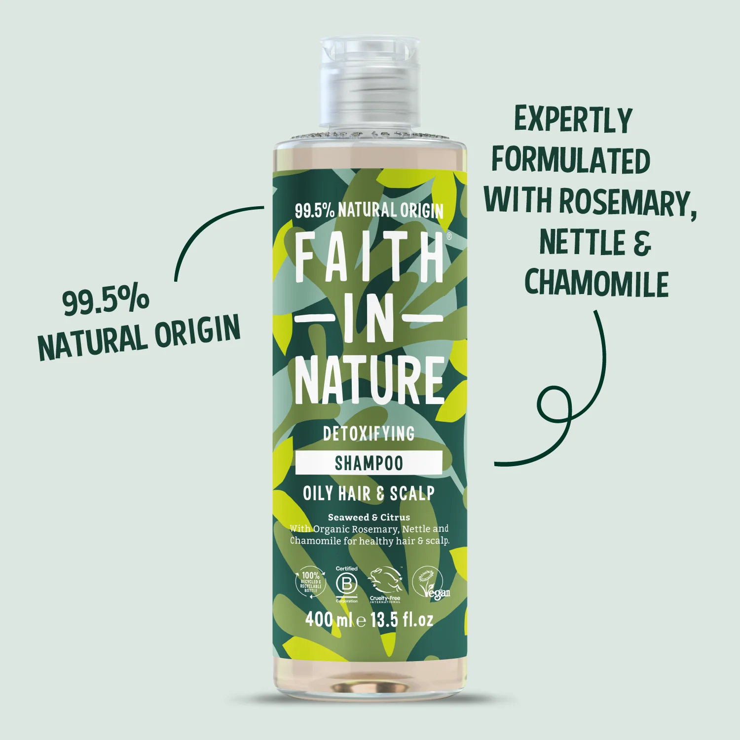 Seaweed & Citrus Shampoo - 400ml - Image 2