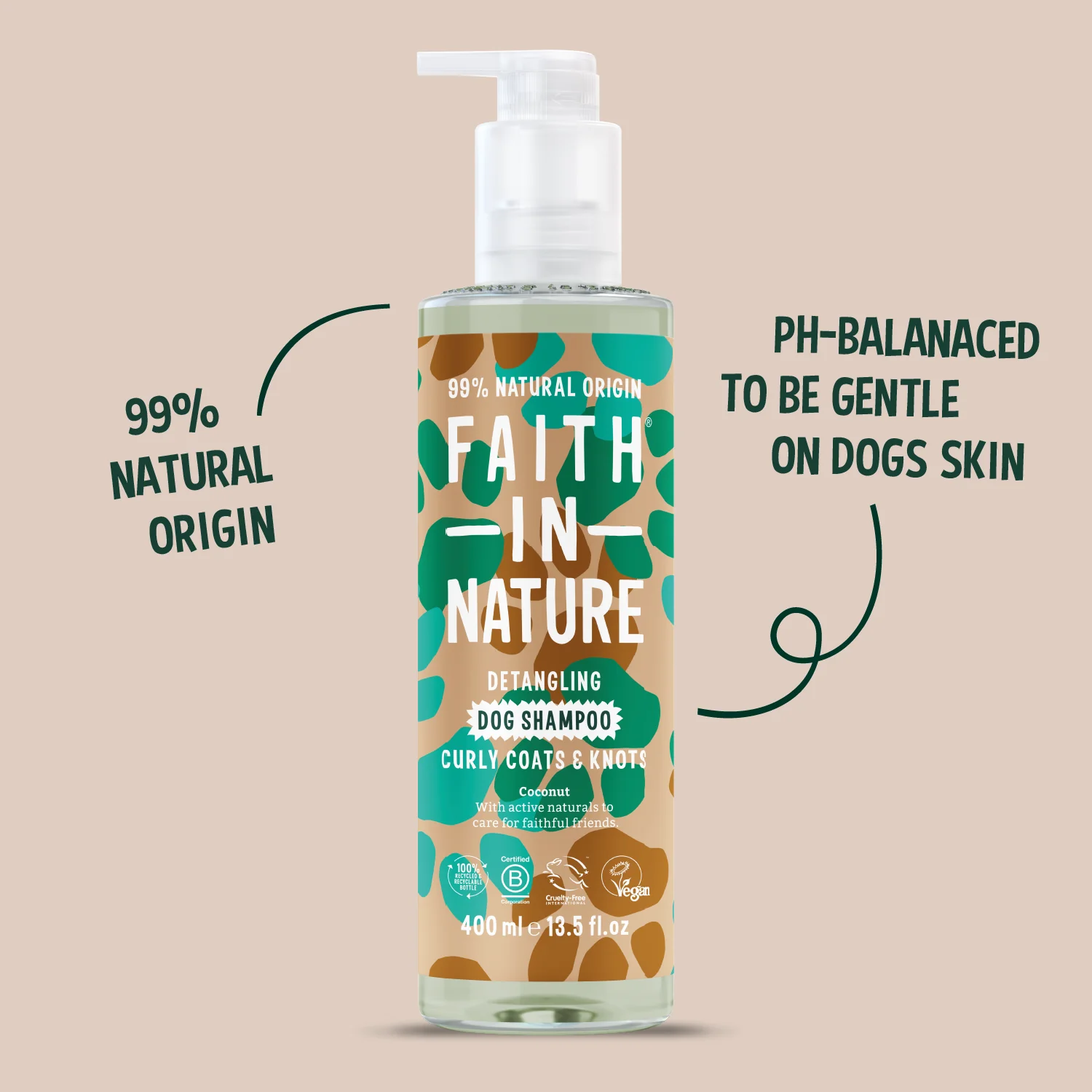 Coconut Dog Shampoo - 400ml - Image 2