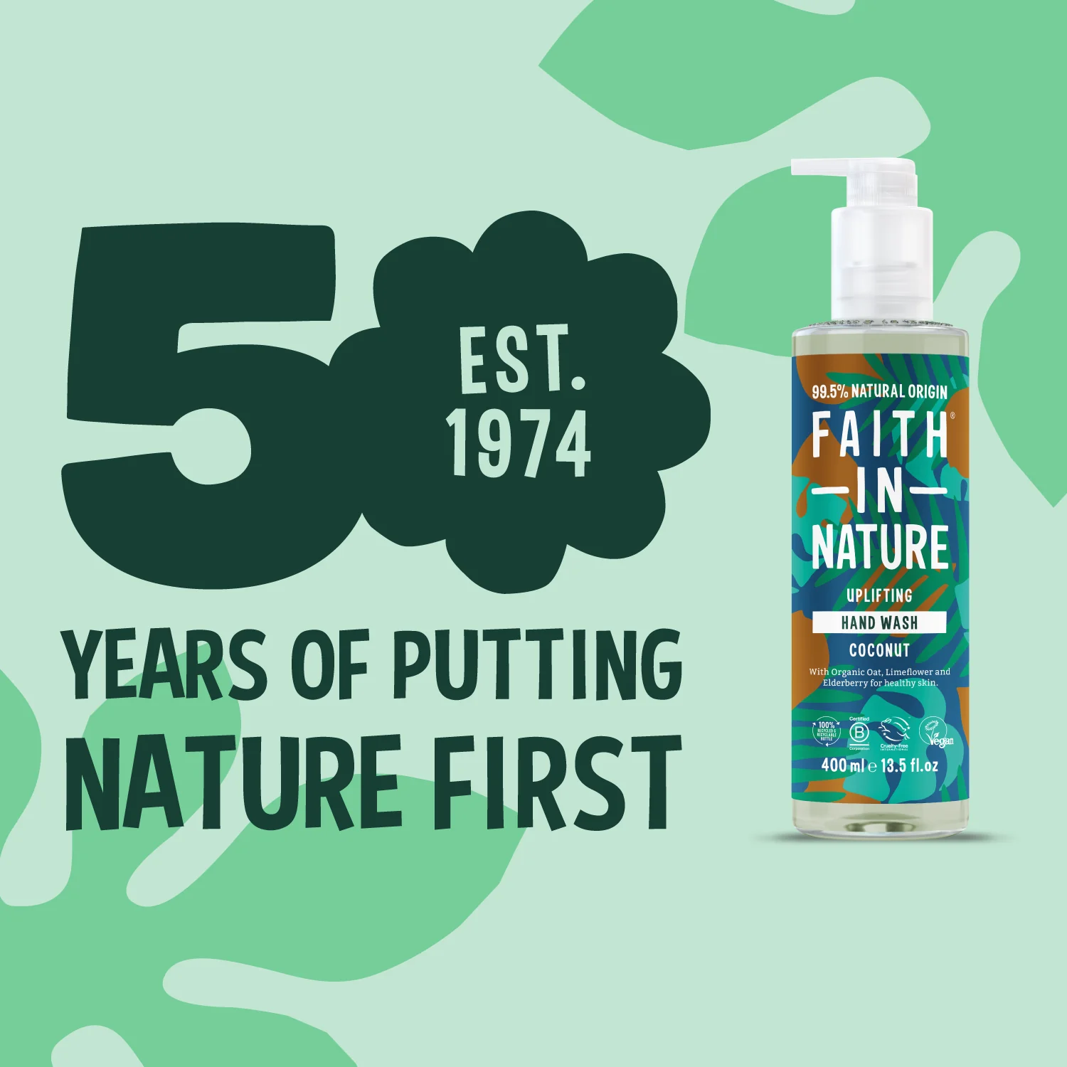 Coconut Hand Wash - 400ml - Image 8