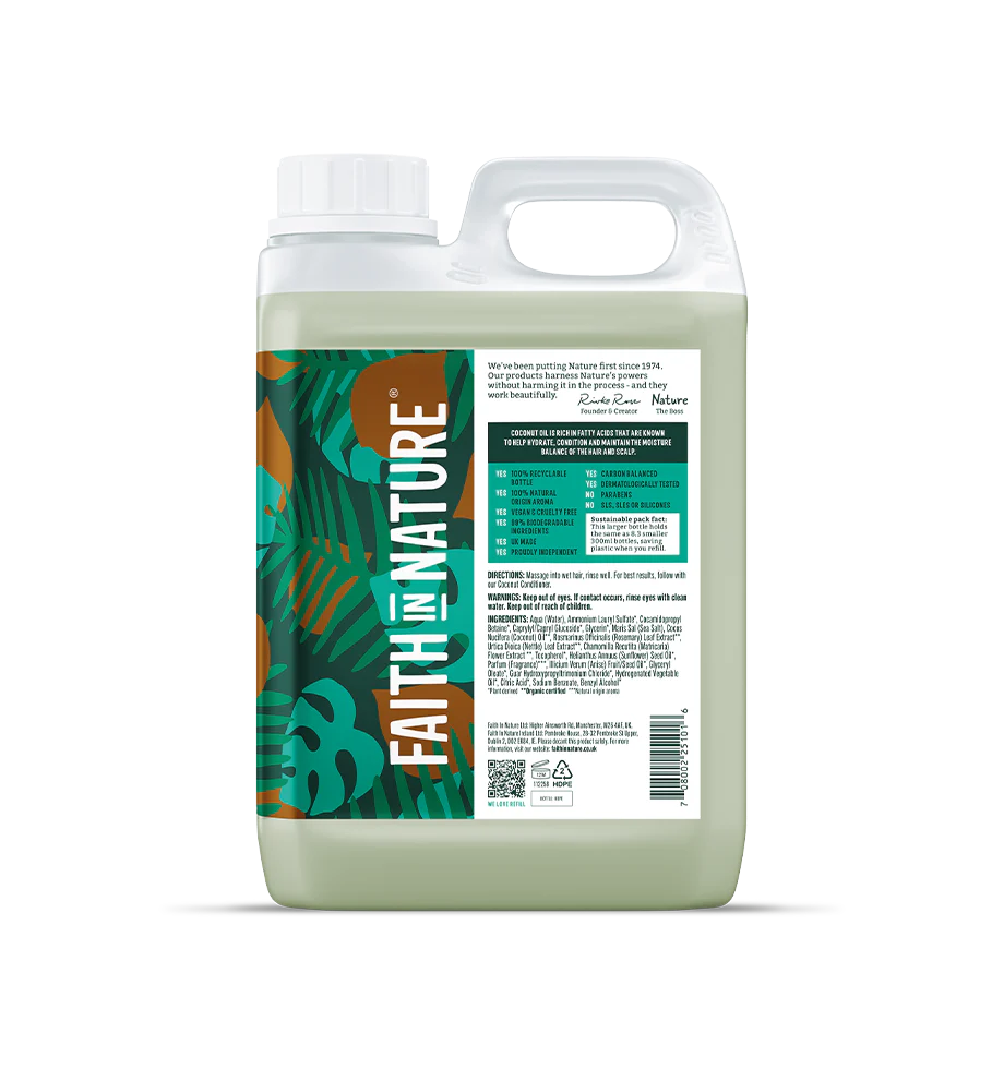 Coconut Shampoo - 2.5L