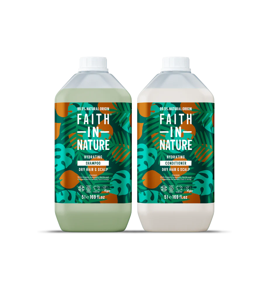 Coconut shampoo & conditioner set - 5L