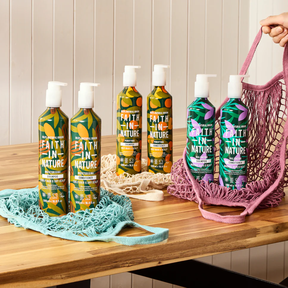 Shea & Argan Shampoo & Conditioner Set - 500ml Aluminium - Image 5