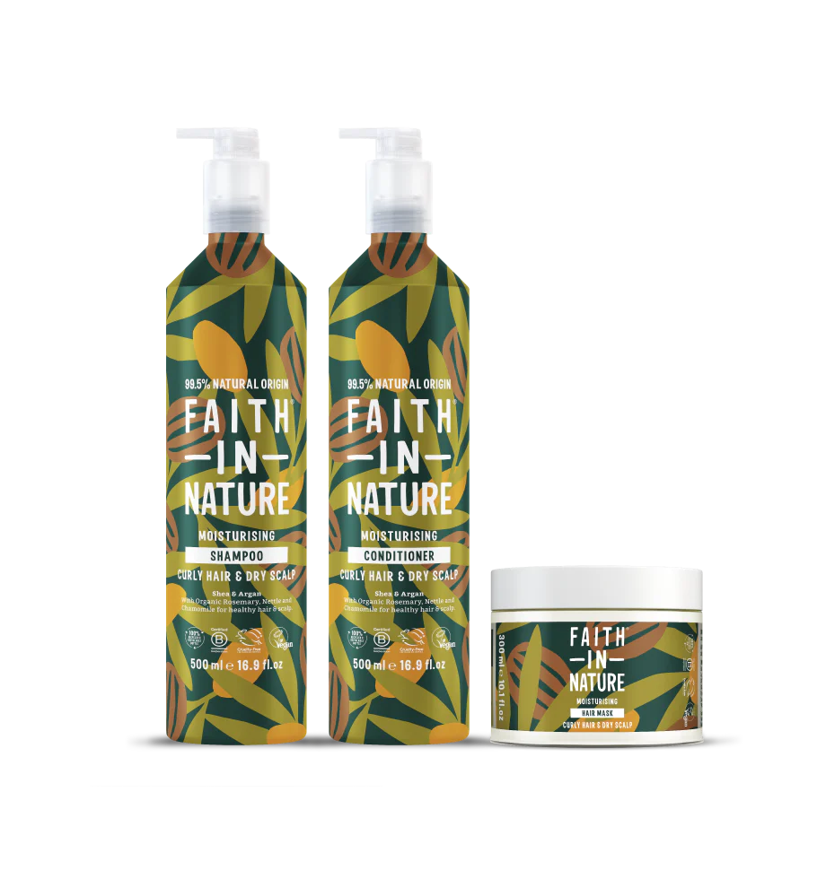 Curly Hair Care Set - 500ml Aluminium