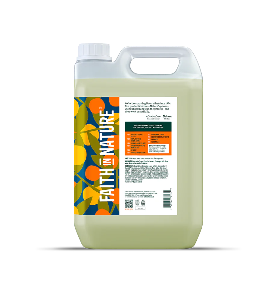 Grapefruit & Orange Hand Wash - 5L