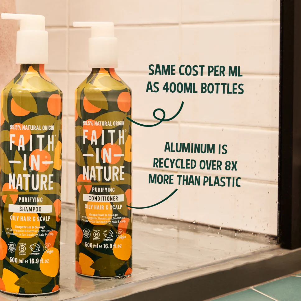 Grapefruit & Orange Conditioner - 500ml Aluminium - Image 2