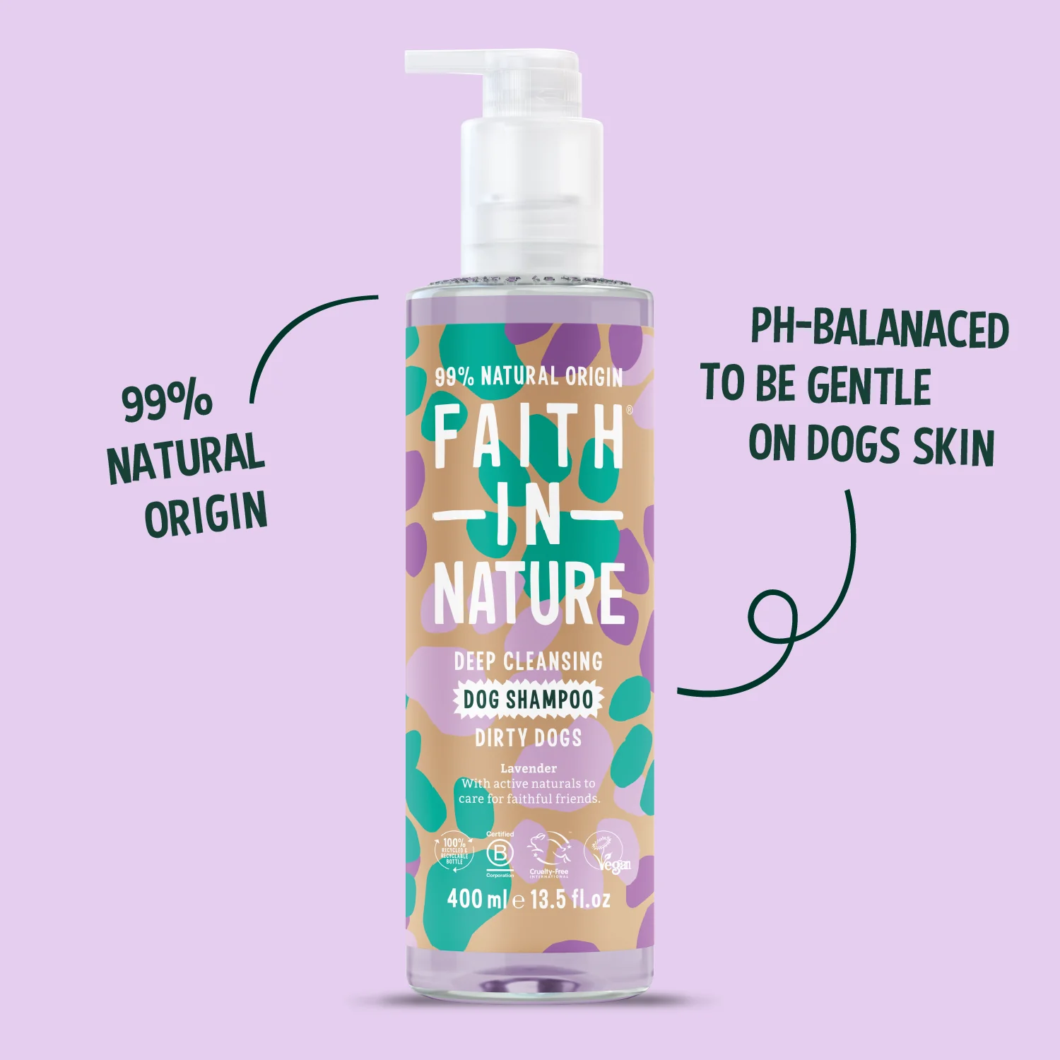 Lavender Dog Shampoo - 400ml - Image 2