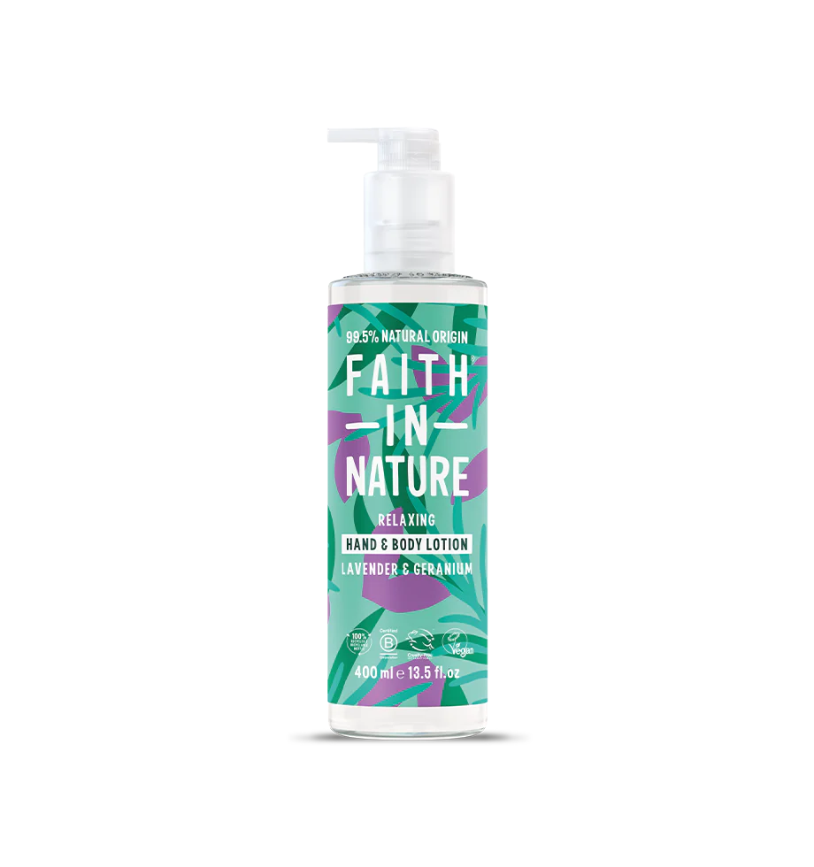 Lavender & Geranium Hand and Body Lotion - 400ml