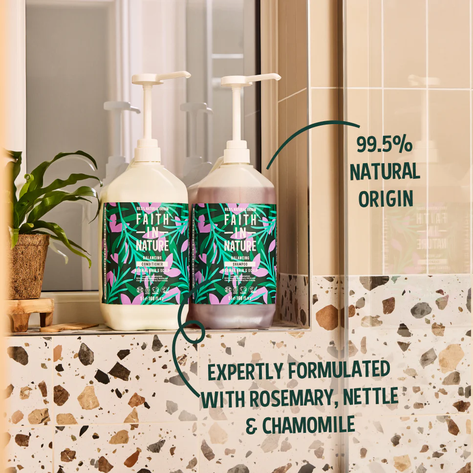 Lavender & Geranium Shampoo & Conditioner Set - 5L - Image 2