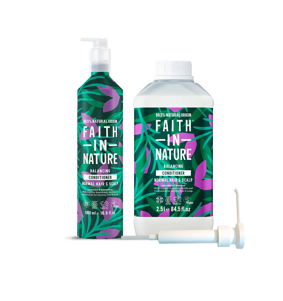 Lavender & Geranium Conditioner - Aluminium Refill Set