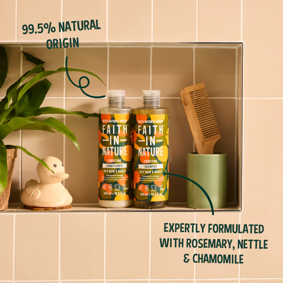 Grapefruit & Orange Shampoo & Conditioner Set - Image 2