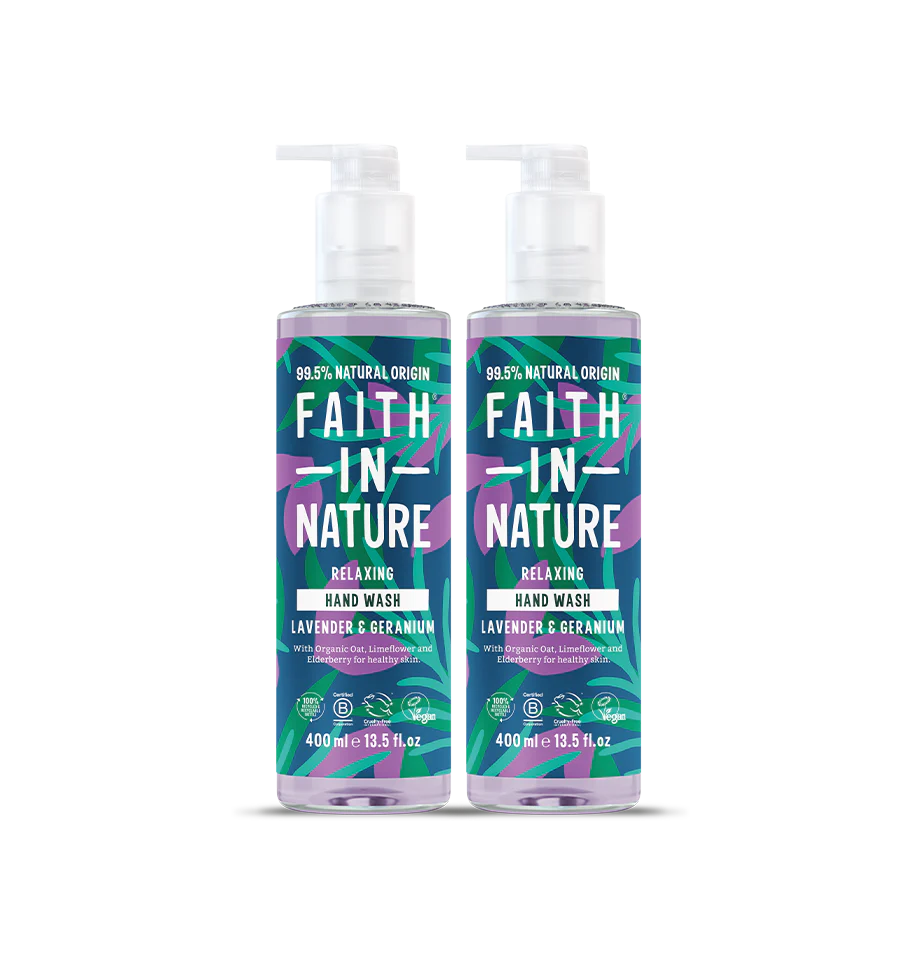 Lavender & Geranium Hand Wash Duo