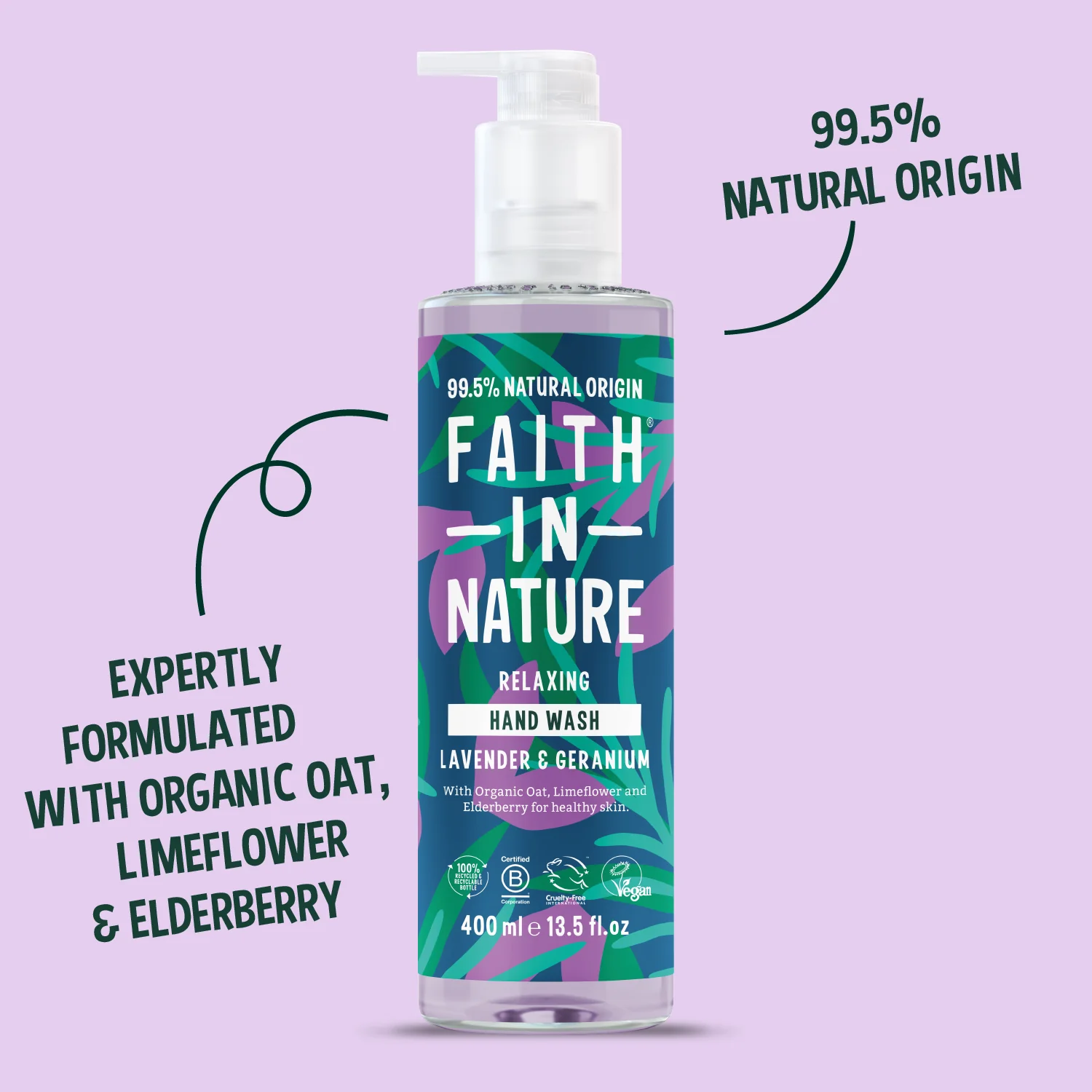 Lavender & Geranium Hand Wash Duo - Image 2