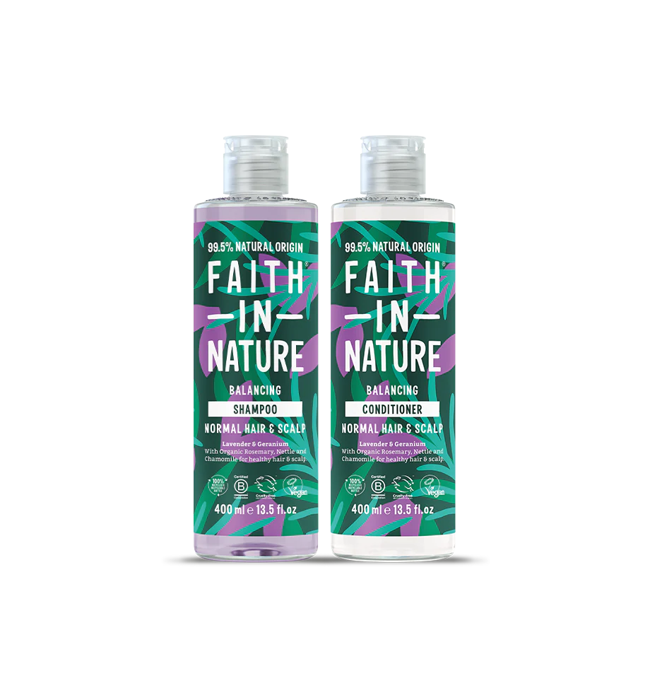 Lavender & Geranium Shampoo & Conditioner Set