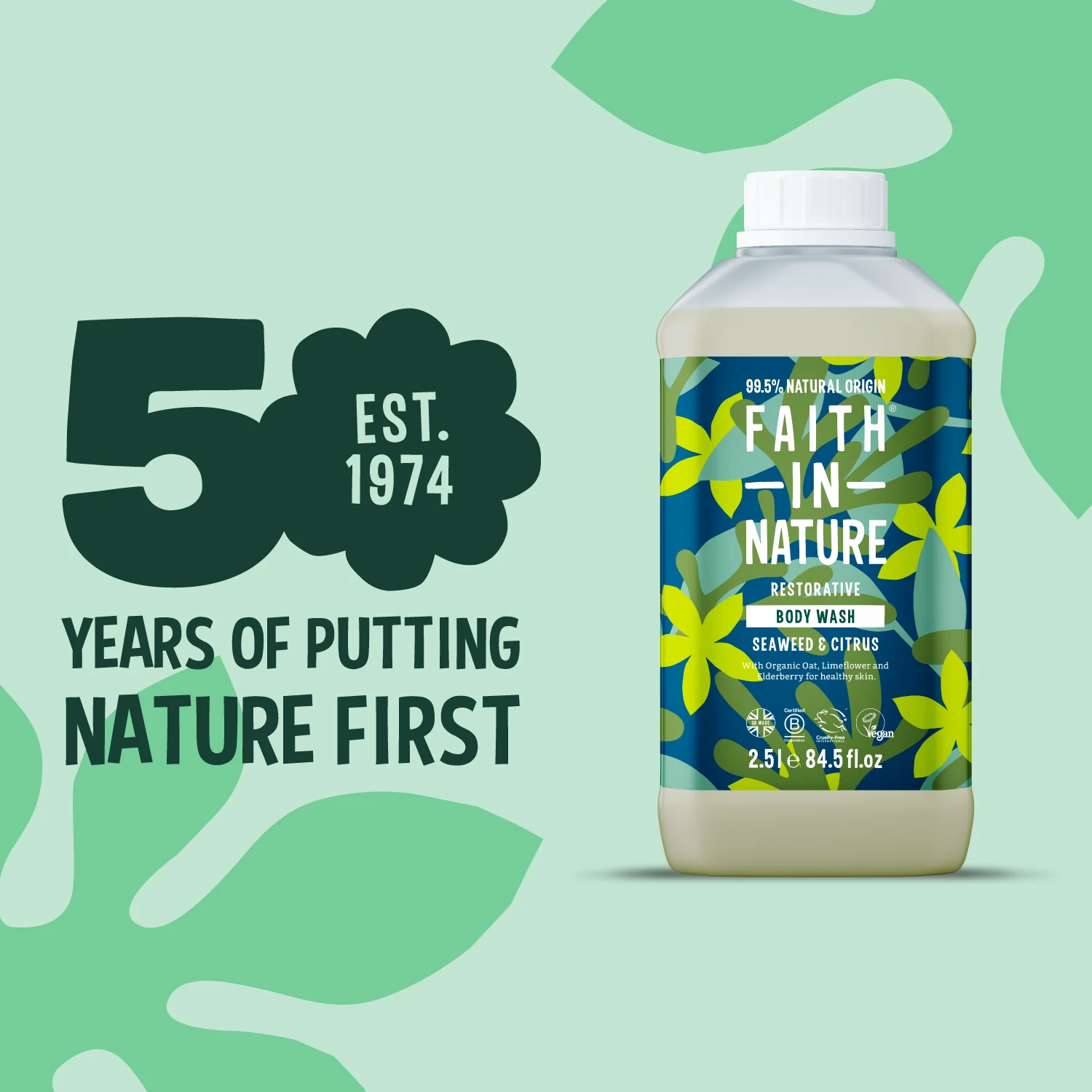 Seaweed & Citrus Body Wash - 2.5L - Image 7