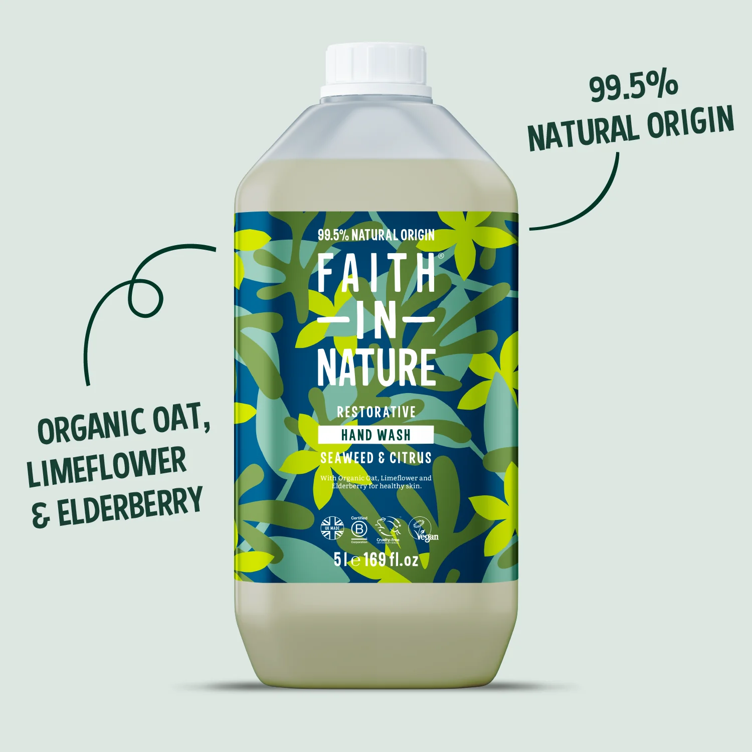 Seaweed & Citrus Hand Wash - 5L - Image 2