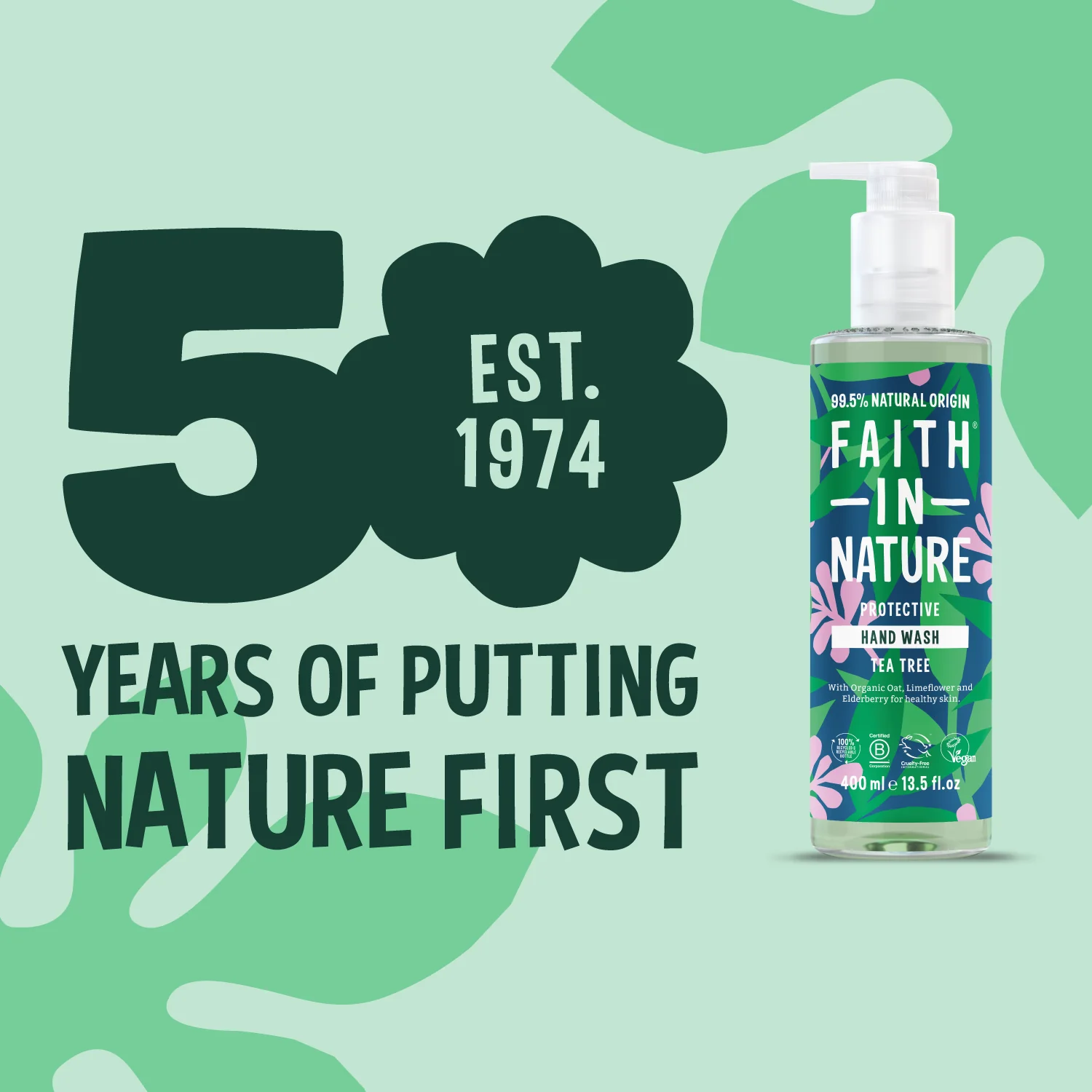 Tea Tree Hand Wash - 400ml - Image 7