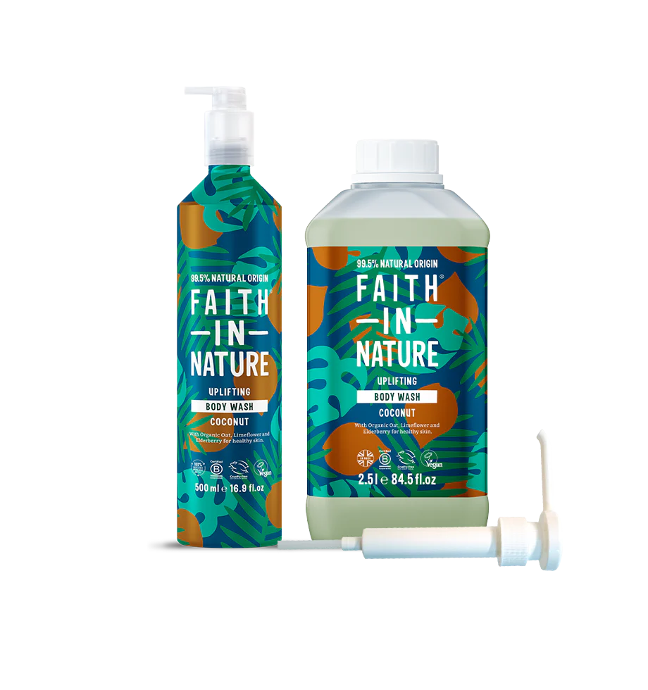 Coconut Body Wash - Aluminium Refill Set