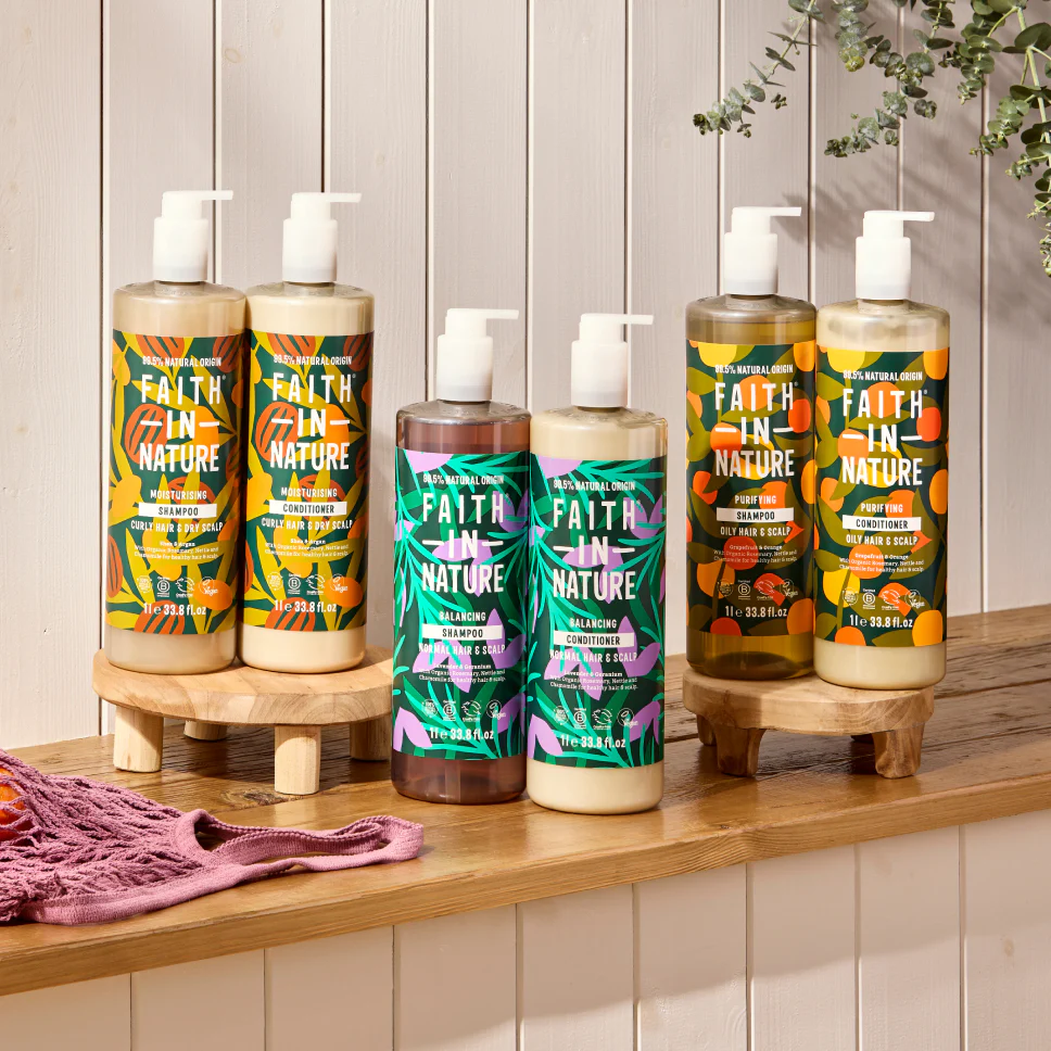 Shea & Argan 1L Shampoo & Conditioner Set - Image 5