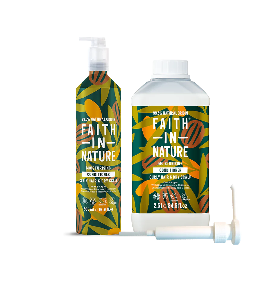 Shea & Argan Conditioner - Aluminium Refill Set