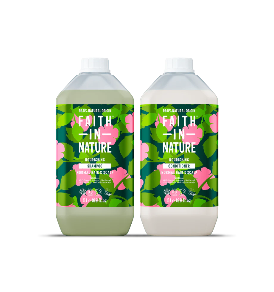 Wild Rose Shampoo & Conditioner Set - 5L